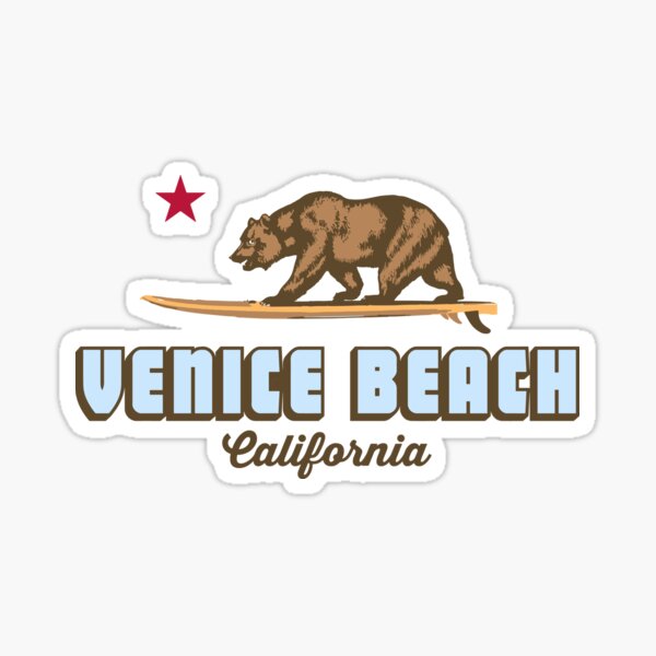 Venice Beach - California. Sticker