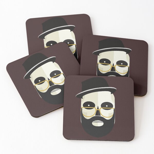 Item preview, Skull with Beard Hipster by Haus of Butterfly designed and sold by hausofbutterfly.