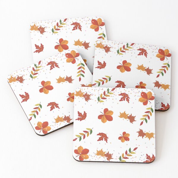 Item preview,  Colorful Autumn Leaves Pattern designed and sold by Sreena.