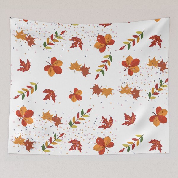 Item preview,  Colorful Autumn Leaves Pattern designed and sold by Sreena.