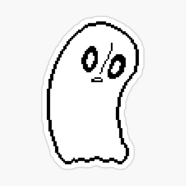 Napstablook Sticker.