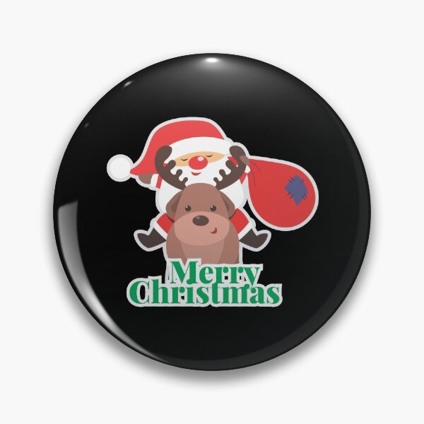 Item preview, Santa Claus Riding A Reindeer designed and sold by DELMEO.