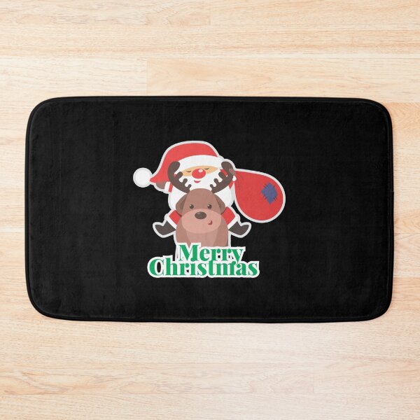 Item preview, Santa Claus Riding A Reindeer designed and sold by DELMEO.