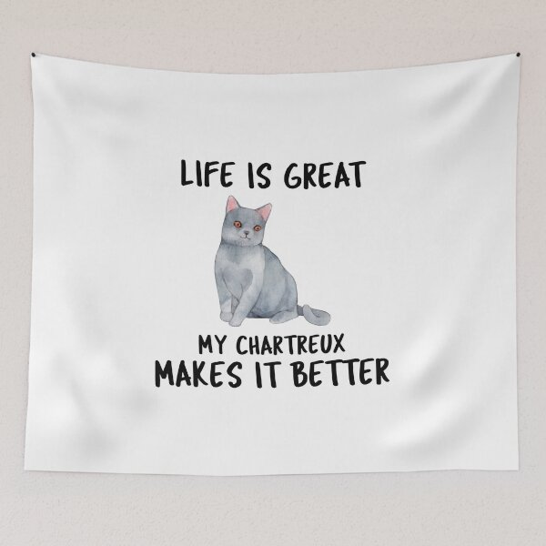 Item preview, Life Is Great My Chartreux Makes It Better designed and sold by YourEssentials.