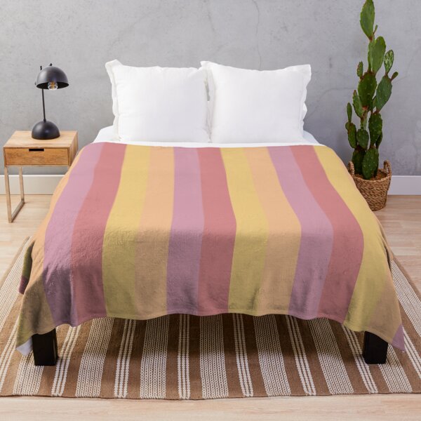 Item preview, Stipe Pattern Spring Pink and Yellow Colours designed and sold by HOUSEMONTAGUE.