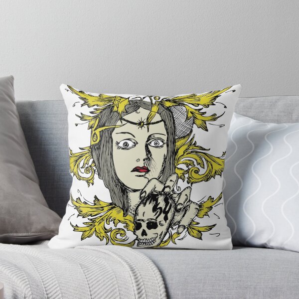 Aperçu de l'œuvre Attractive Witch With Skull créée et vendue par pjwuebker.