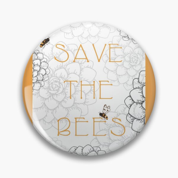 Item preview, save the bees sticker designed and sold by Crushonnature.