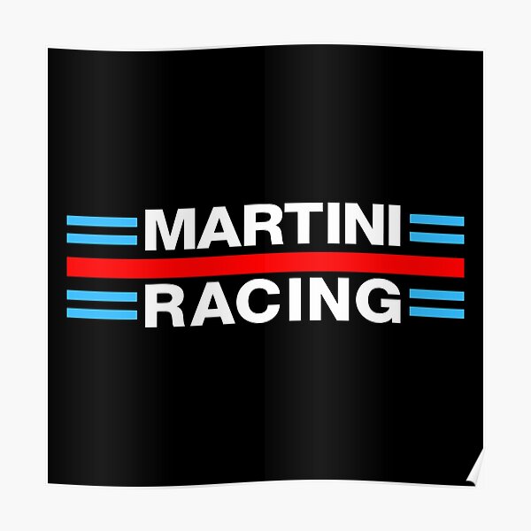 "Martini Racing Team " Poster by usmanrusmi Redbubble