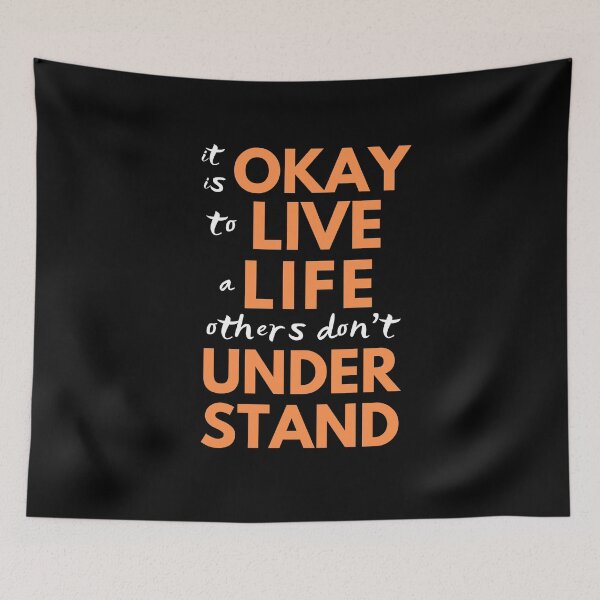Item preview, It Is Okay To Live A Life Others Don't Understand | Throuple | Triad | Polyamory | Pansexual | Transexual | Bisexual designed and sold by throuplescorner.