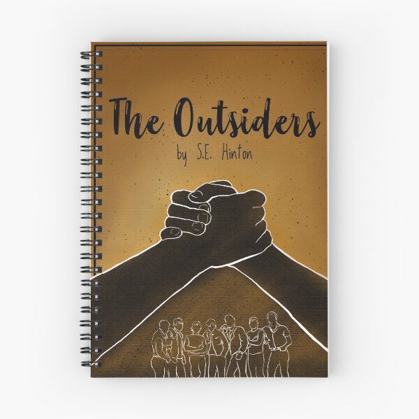 Item preview, The Outsiders by S.E. Hinton (Re-imagined) designed and sold by emcrawfordart.