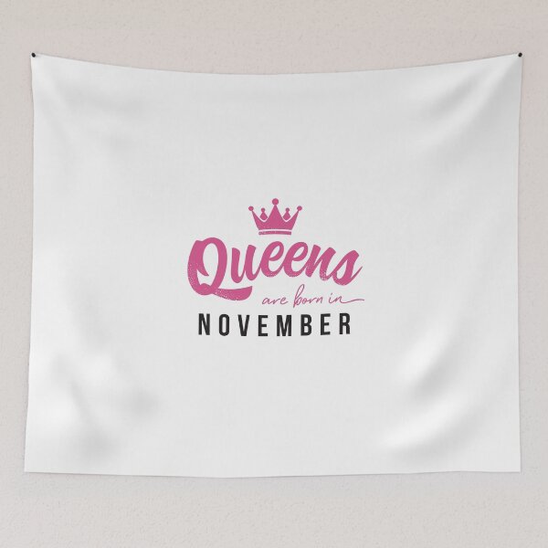 Item preview, Queens Are Born In November designed and sold by sundayshapes.