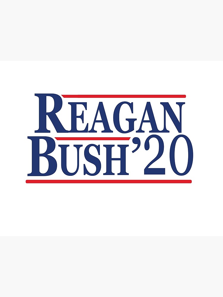 "Reagan Bush 2020" Poster by stickyourpriv Redbubble