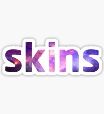 Skins UK logo TV show Galaxy Sticker