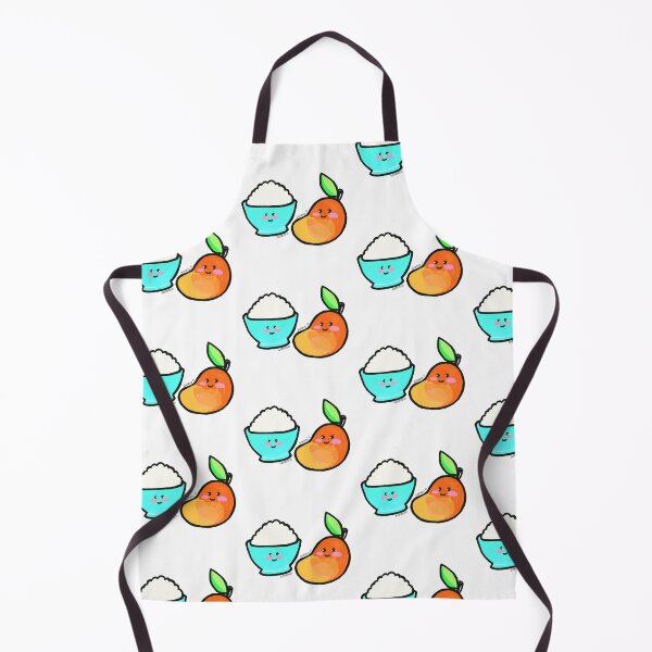 Item preview, Arroz con mango pattern white designed and sold by Suspirito Brand.