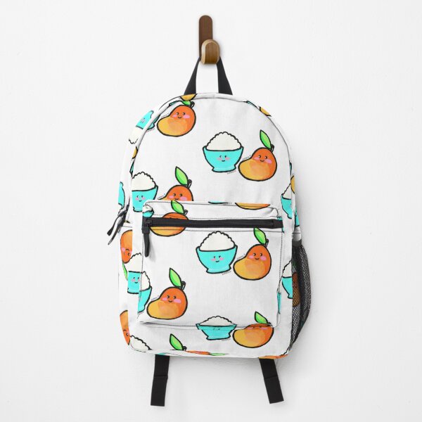 Item preview, Arroz con mango pattern white designed and sold by Suspirito Brand.