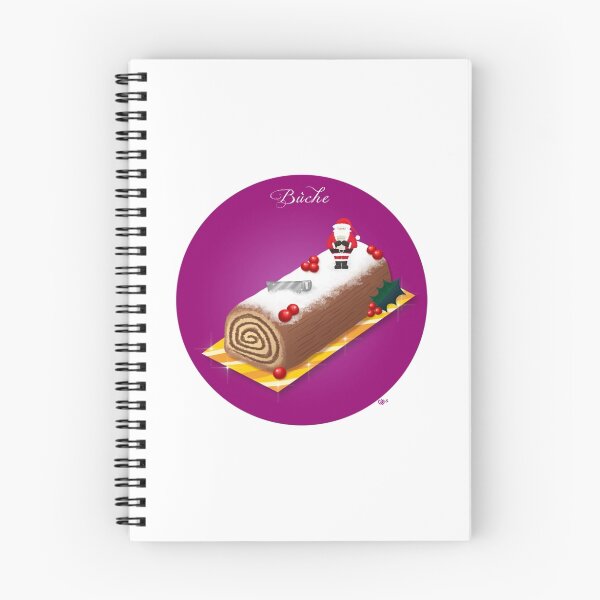 Item preview, Yule log (bûche de Noël) designed and sold by Marie Roumégoux | Gib.