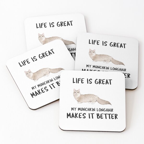 Item preview, Life Is Great My Munchkin Longhair Makes It Better designed and sold by YourEssentials.