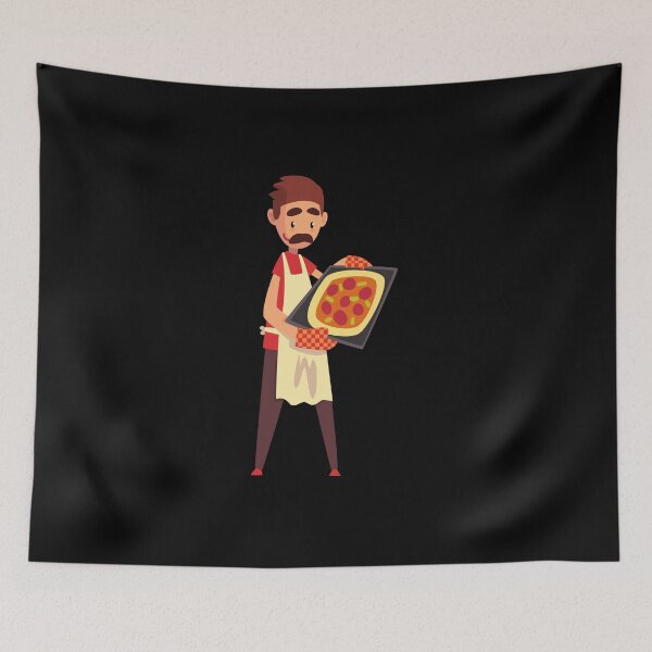 Item preview, Dad Cooking Pizza designed and sold by Maria Simone.