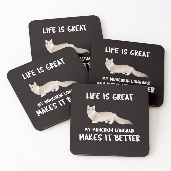 Item preview, Life Is Great My Munchkin Longhair Makes It Better designed and sold by YourEssentials.