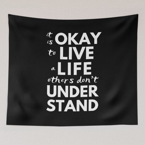 Item preview, It Is Okay To Live A Life Others Don't Understand | Throuple | Triad | Polyamory | Pansexual | Transexual | Bisexual designed and sold by throuplescorner.