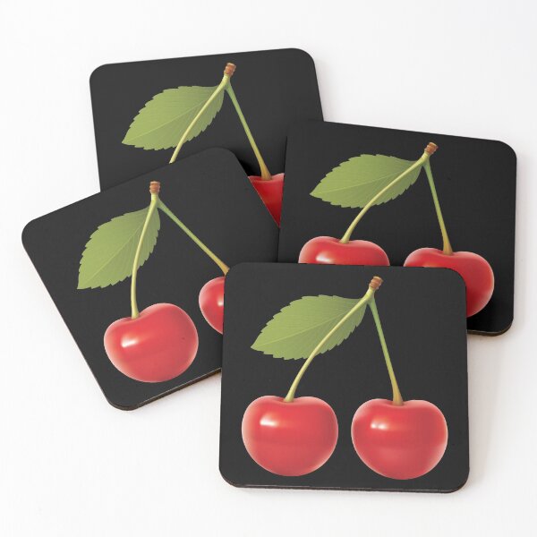 Item preview, Red Cherries and single leaf designed and sold by Joni77.