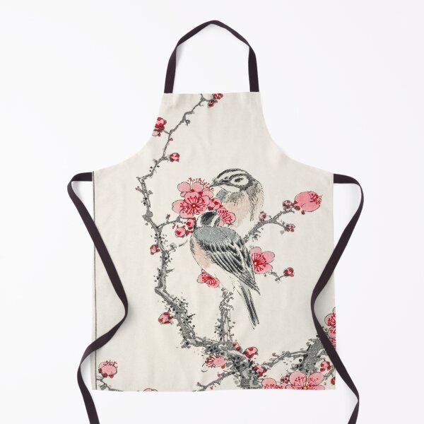 Item preview, pine bunting and plum tree illustration 29510396508 designed and sold by Bird-Lore.