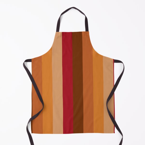 Item preview, Stipe Pattern Autumn Browns and Nude Colours designed and sold by HOUSEMONTAGUE.