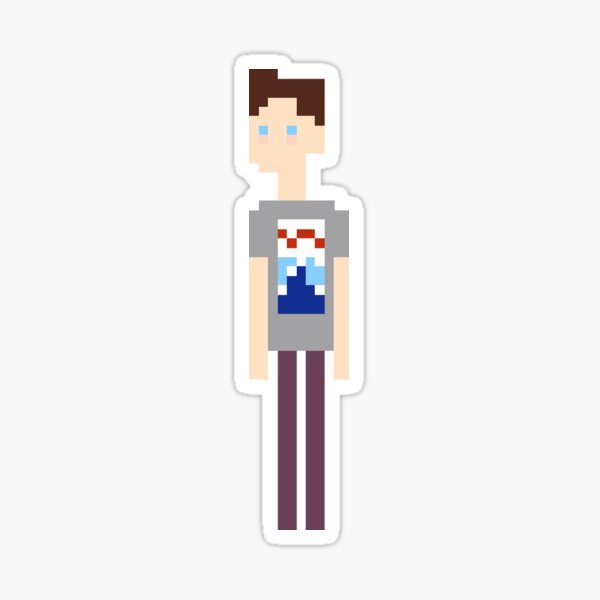 Item preview, Pixel Benedick Hobbes designed and sold by erialeduab.