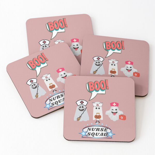 Item preview, Boo-Nurse Squad Halloween Tee designed and sold by BoBiBi Designs.
