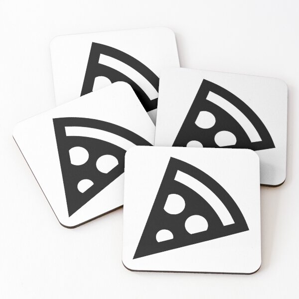 Item preview, Black Pizza Icon designed and sold by Maria Simone.