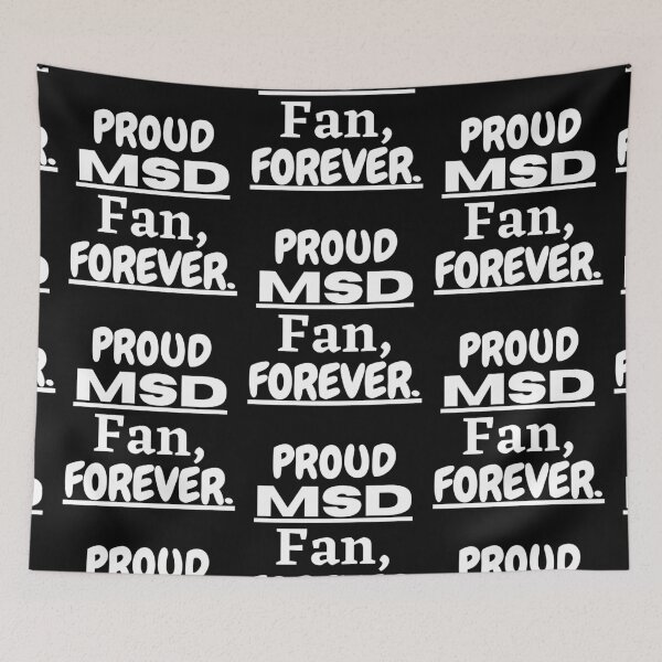 Item preview, Proud DHONI fan, Forever - Black designed and sold by The Sober Art.