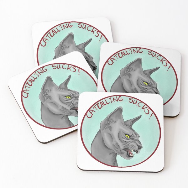 Item preview, Catcalling Sucks! designed and sold by fooxdoog.