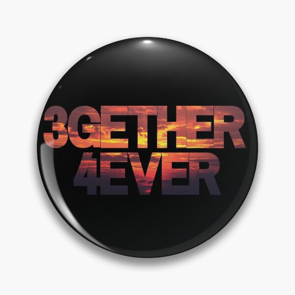 Item preview, 3GETHER 4EVER SUNSET | THROUPLE | TRIAD | POLYAMORY designed and sold by throuplescorner.