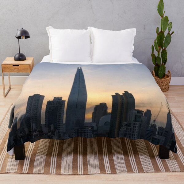 Item preview, Lotte Tower at Sunset designed and sold by WordenJin.