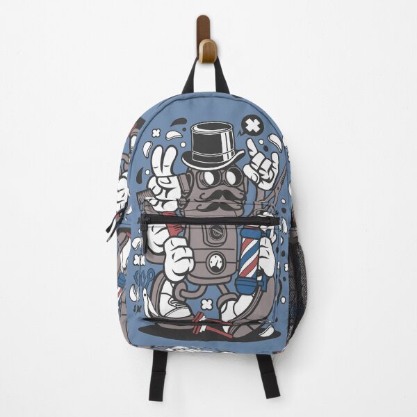 Item preview, Pro Cartoon Design Barber Robot designed and sold by CartoonTshirtD.