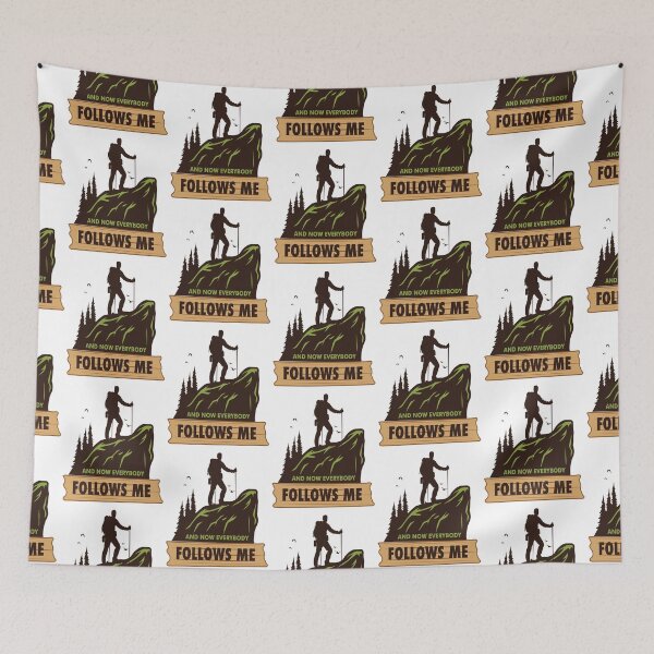 Item preview, Mountain Hiking designed and sold by TopBaseline.