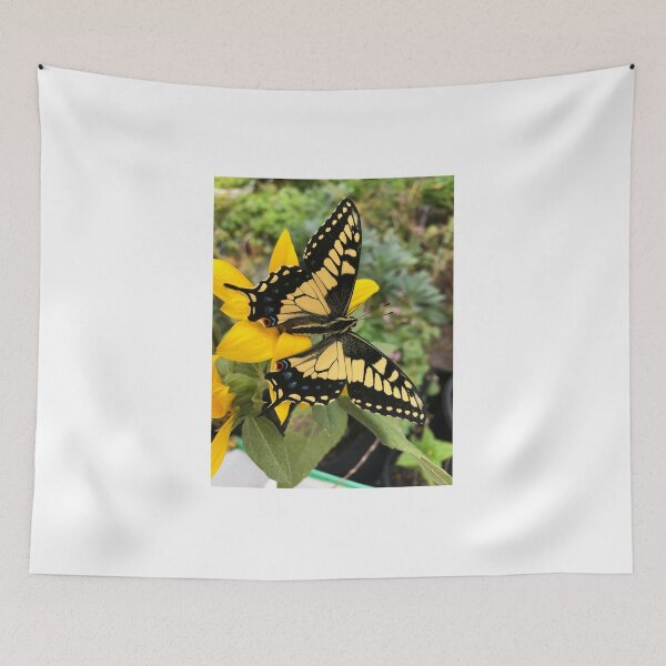 Item preview, Swallowtail Butterfly on Sunflower designed and sold by ColibriDesigns.