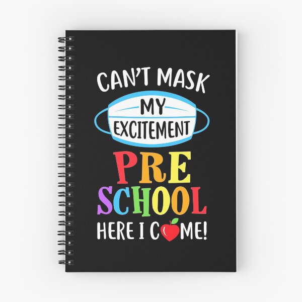 Item preview, I Cant Mask My Excitement Preschool Here I Come designed and sold by CreativeGift.