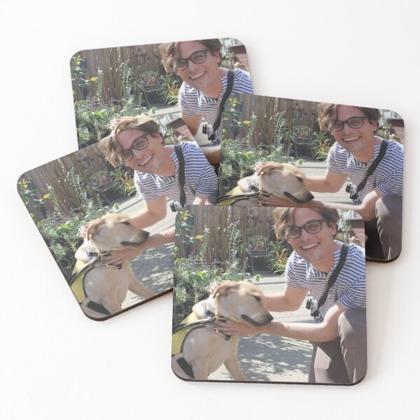 Item preview, matthew gray gubler with doggo  designed and sold by uncomfortable.