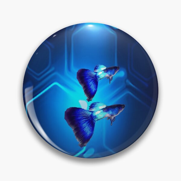 Item preview, Electric Blue Guppy designed and sold by GFishy.