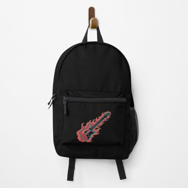 Item preview, Flaming Bass Guitar designed and sold by bestshirtdesign.