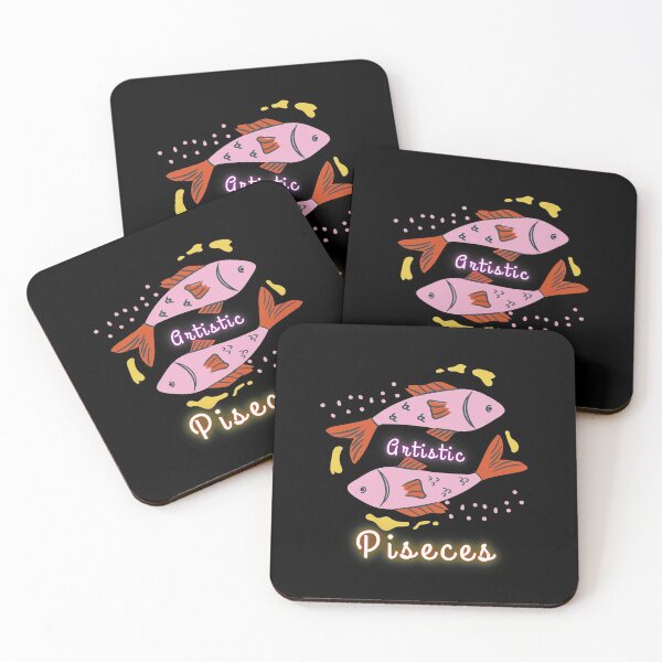 Item preview, Pisces Zodiac Star Sign Horoscope Constellation Characteristics Traits & Fish Graphic designed and sold by Wangfu-tees.