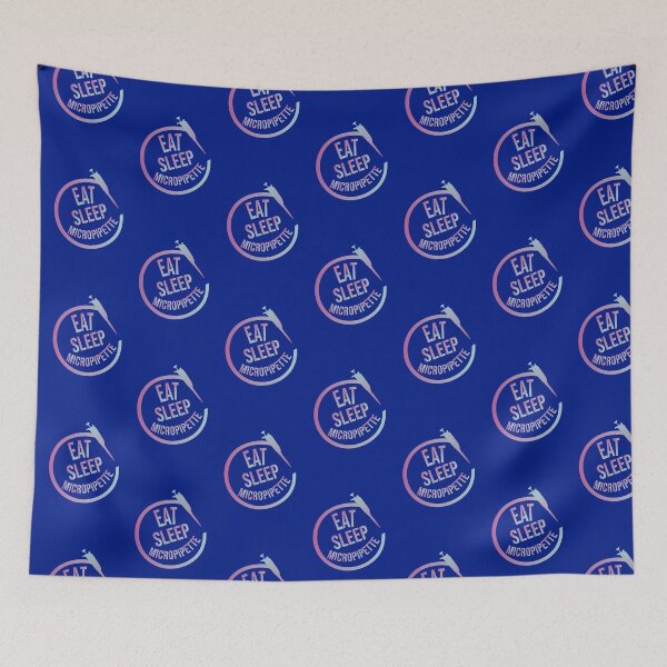 Item preview, Eat Sleep Micropipette Repeat designed and sold by twicetrader.