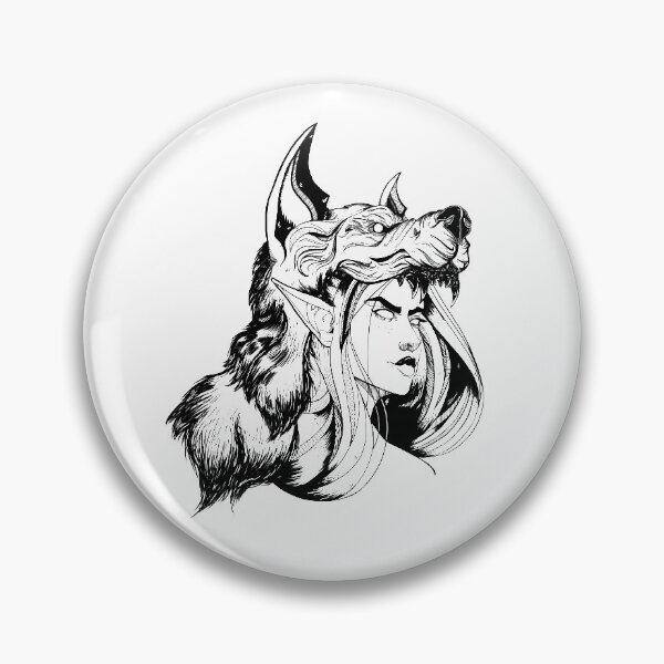 Item preview, Elf with Wolfhead designed and sold by Cryonautilus.