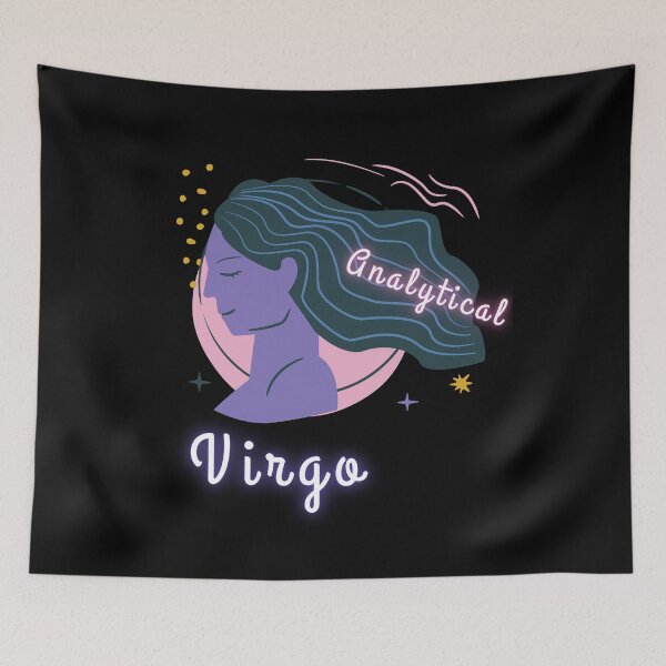 Item preview, Virgo Zodiac Star Sign Horoscope Constellation Characteristics Traits & Maiden Graphic designed and sold by Wangfu-tees.