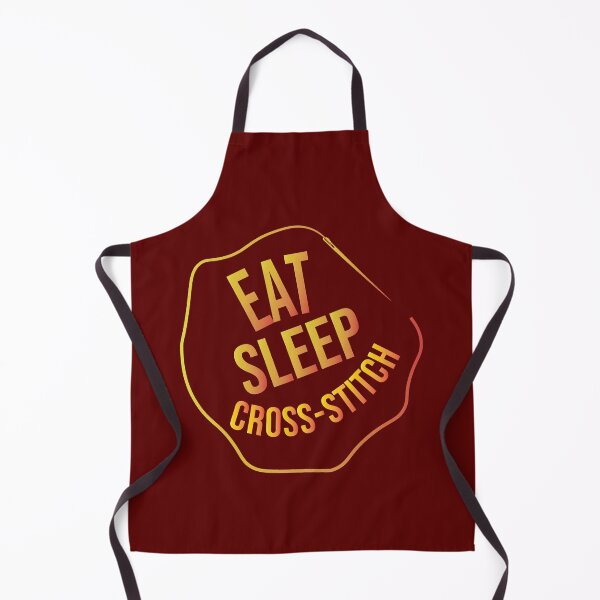 Item preview, Eat Sleep Cross-Stitch Repeat designed and sold by twicetrader.
