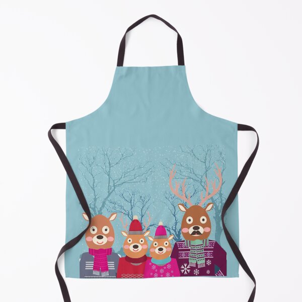 Artikelvorschau, Nette Rotwild-Familie in den Winter-frohen Weihnachten entworfen und verkauft von overstyle.