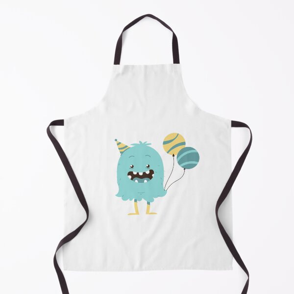 Item preview, Miss Teal Party Blob Toothy Monster designed and sold by wildflowerperks.