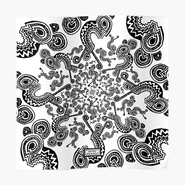 Edge Entity Pattern Poster