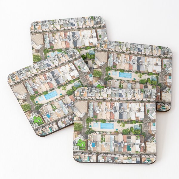 Item preview, Amazing aerial view cityscape of Kowloon Tong, residential district of Hong Kong designed and sold by Gorma Kuma.